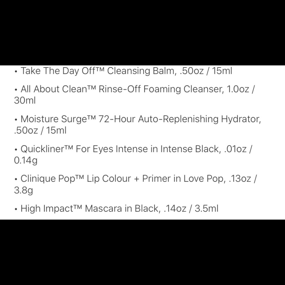 Clinique Gift Set - Picture 2 of 2
